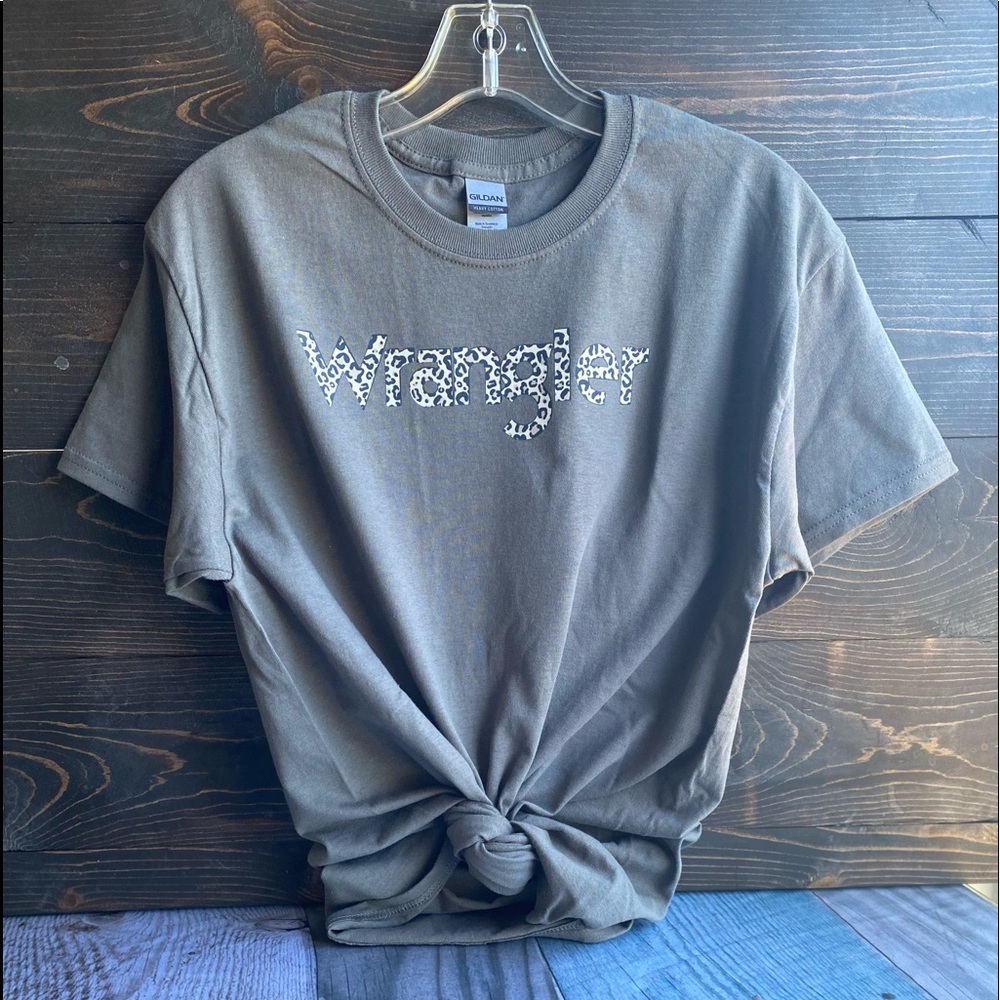 Leopard Print Wrangler T-Shirt